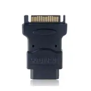 PC IDE 4Pin Power Adapter 15 Pin SATA Male to 4 Pin Molex Power Converter
