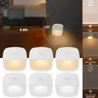 LED Motion Sensor Lights Wall Light Battery-Powered Stick-On Night Lights Home
