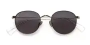 Kaleos Lemesle C5 Men's Sunglasses Silver Size 50
