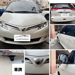 台中店面外掛式360環景Toyota Previa 四錄行車紀錄器MBQ 進化版 3D 360度 環景輔助系統