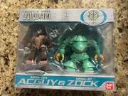 Bandai MSIA MSM-04 Acguy & MSM-10 Zock Mobile Suit in Action Figure Gundam MIB