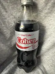Share A Coke with Cohen 2025 Personalized Gift Coca Cola Bottle 20oz Diet