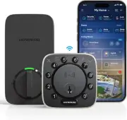 ULTRALOQ Bolt NFC Smart Lock, Built-in WiFi Keyless Entry Door Lock with Sensor.