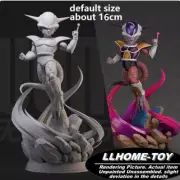 Anime DBZ Frieza Battle Resin 3D Print GK Kit Figure DIY Model toy gift