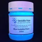 Invisible Paint Blue 250ml UV Blacklight Reactive Secret Message Australian Made