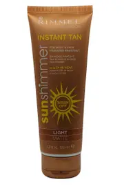 Rimmel London SunShimmer Rimmel Instant Tan for Body and Face 125ml Light Matte