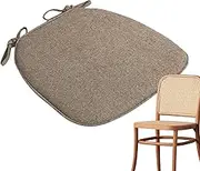 Seat Cushion - Seat Pad | Chair Booster Cushion | U-Shape Linen Chair Pad Dining Chair Cushions paiin Relief Cushion Pillow for Back Support Non-Slip Seat Pad for Officce Desk Dining Chair Cushions