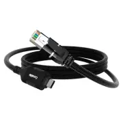 USB C to Ethernet Cable 2 FT, USB Type C to RJ45 Nylon Braided Cord, Gigabit ...