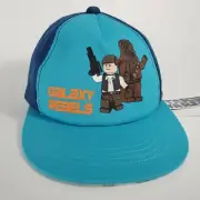 Lego Star Wars Galaxy Rebels Youth Cap/Snapback Blue Adjustable Size 2012 NWT