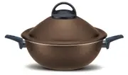 Pensofal VapSi Wok 2 Handles, Tray, Fork & Lid, Bronze