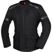 Evans-ST 2.0 Waterproof Touring Black Textile Motorcycle Jacket