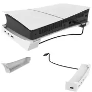 2-in-1 Horizontal Bracket For Sony Playstation PS5 Slim Console Charging Base