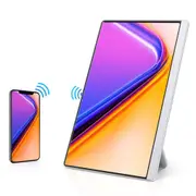 AOSIMAN 161FIJ 16.1 inch Portable Screen, 1920*1080 IPS Screen, 60Hz Refresh Rate, 100% sRGB, 1000:1 Contrast, 178° Viewing Angle