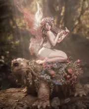 Fairy Blossom Statue 3D Printed Kit Unpainted/Unassembled