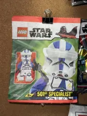 New Lego Star Wars 501st Specialist Minifigure 912407 Sealed Clone Trooper