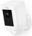 Ring BATTERY SPOTLIGHT CAM Built-In Microphone & Speakers, Motion Sensors WHITE