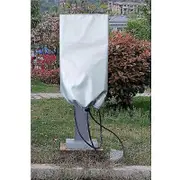 EV Charger Rain and Sun Protection Cover 420D Charging Pile Cover Silver 35*25*70cm