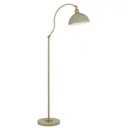 Brevik Green Floor Lamps Modern Brass Metal Lights Telbix Lighting