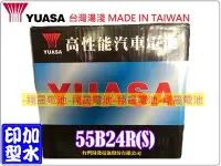 在飛比找Yahoo!奇摩拍賣優惠-彰化員林翔晟電池/全新湯淺YUASA 加水式汽車電池55B2