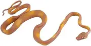 BRIGHTFUFU 1PC Realistic Boa Model Plastic Snake Crawling Animal Ornament for Halloween April Fools Day and Costume Parties Fine Workmanship and Special Texture