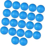 GALPADA Non Porous Indoor Training Balls Double Layer Hollow Design for Safe Practice Lightweight and Flexible for Skill Development Indoor Spaces White