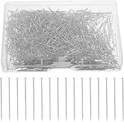 ZUNOXAZ Straight Sewing Pins for Fabric and Quilting Electroplated Flat Head Needles for Dressmaking Multipurpose Sewing Tools and Wear Resistant
