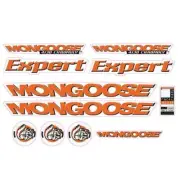 Mongoose - 1998 Expert for grey frame - Decal set - old school bmx