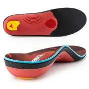 220+ lbs Plantar Fasciitis High Arch Support Insole for Men Women,Heavy Duty ...