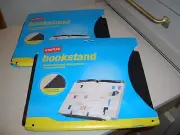 STAPLES BOOKLIFT PLASTIC DOCUMENT STAND, ADJUSTABLE, 2-PACK