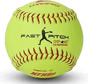 NFHS Leather Cover, Red Set (Optic Yellow, 12-Inch)
