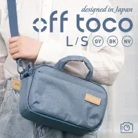 在飛比找蝦皮購物優惠-日本Elecom/宜麗客 帆布手提斜挎包off toco旅行