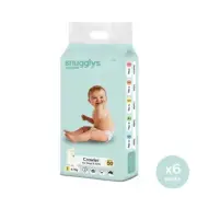 Snugglys Nappies - Infant - 3-8kg - Size 2 - 50 Pack x 5 (Bulk Buy)