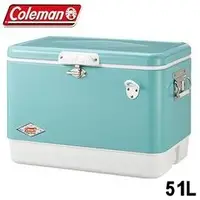 在飛比找樂天市場購物網優惠-[ Coleman ] 51L經典鋼甲冰箱 美國藍 / 公司