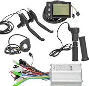 48V E‑Bike Controller kit, 24V/36V/48V 250W 350W Brushless Motor Controller with S866 Display Panel & Throttle Accessories