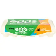 Pace Farm 18 For Everyone Free Range Large Eggs 900g