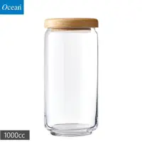 在飛比找momo購物網優惠-【Ocean】木蓋儲物罐 玻璃罐 1000cc(儲物罐 玻璃