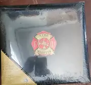 Fire Fighter Scrapbook Bonded Leather die cast metal emblem K & Company