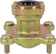 iplusmile Go Kart Axle Hub 88mm 4hole 15mm Wheel Rim Hub Versatile for Multiple Terrains