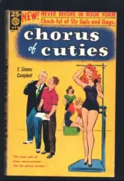 MAG: Chorus of Cuties #499 1950's-Avon-Comic art by E. Simms Campbell-First p...