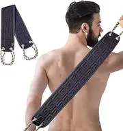 Exfoliating Back Scrubber for Shower, 37 Inches Back Washer with Handles, Exfoliating Washcloth Body Exfoliator Bath Tool to Scrub Your Body Deeply for Men & Women Exfoliation