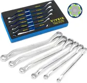 6 Pc. Bolt Extractor Wrench Set, Metric 8-19Mm, 6 Point Box End Wrench Set