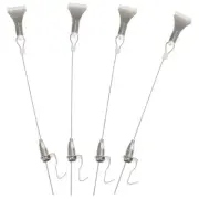 4 Sets Kit Picture Rail Hook Photo Frame Hanging Cord Wall Decoration Hanger