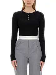 [Alexander Wang] Alexander Wang-Cropped Sweater-Donna M