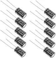 MUCKLILY 60 Capacitor Assortment 450v 2.2uf Capacitors for Electrical Audio Equipment Diy Repair Kit