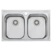 OLIVERI Diaz Double Bowl Universal Sink DZ23TU