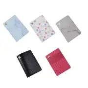 Multifunctional PU Leather Bride Groom Passport Cover Holder Card Protector for