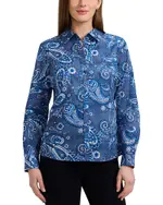Foxcroft Hampton Paisley Print Shirt