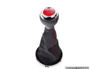 Genuine MINI - JCW GP2 Shift Knob W/ Boot - Black / Red - 25117638583