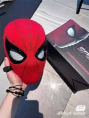 Upgraded Homecoming 1:1 Spiderman Helmet Wearable Mask Cosplay Prop Remote Eyes