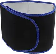 Fitness Waist Trainer Belt Adjustable Comfortable Sweat Inducing Trimmer for Men Women for Running and Gym Workouts Effortless Fat Burning and Abdomen Shaping Blue
